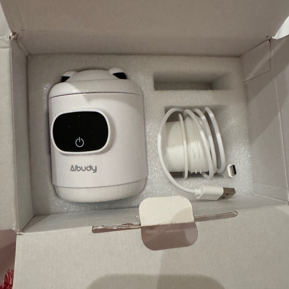 Albudy White Mini Bottle Warmer